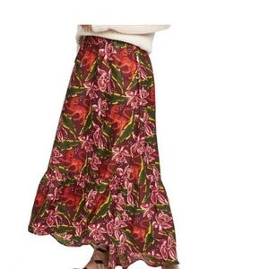 Scotch & Soda Vibrant Floral Maxi Skirt